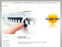 Tablet Screenshot of el-sol-tec.de